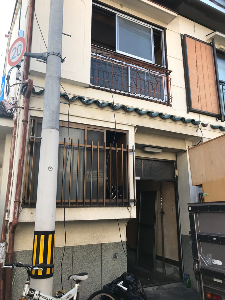 空き家になった家