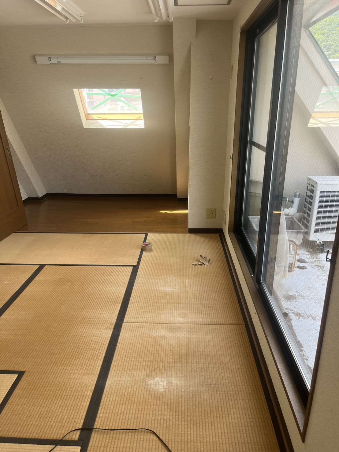 作業後の写真