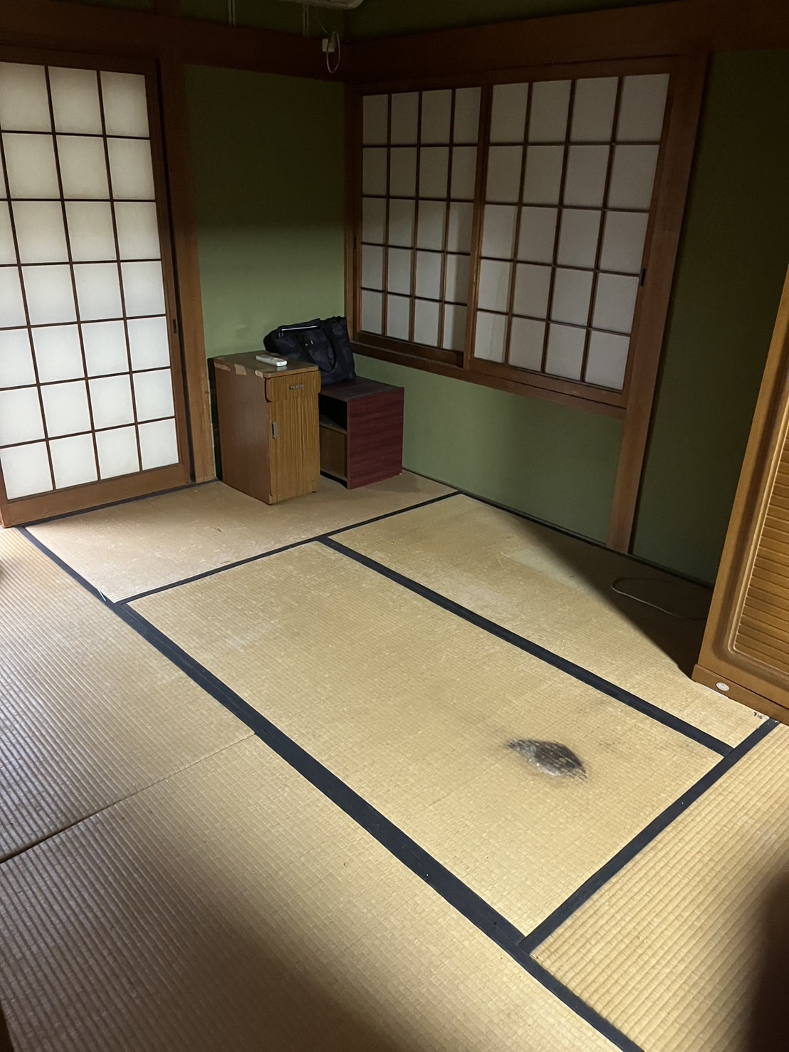 作業後の写真