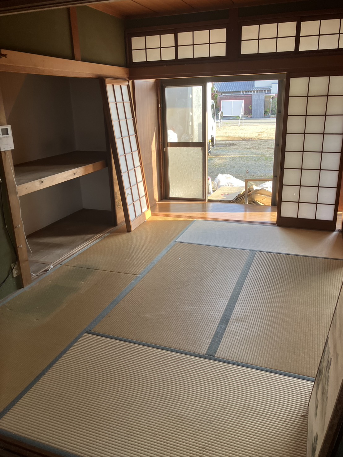 作業後の写真