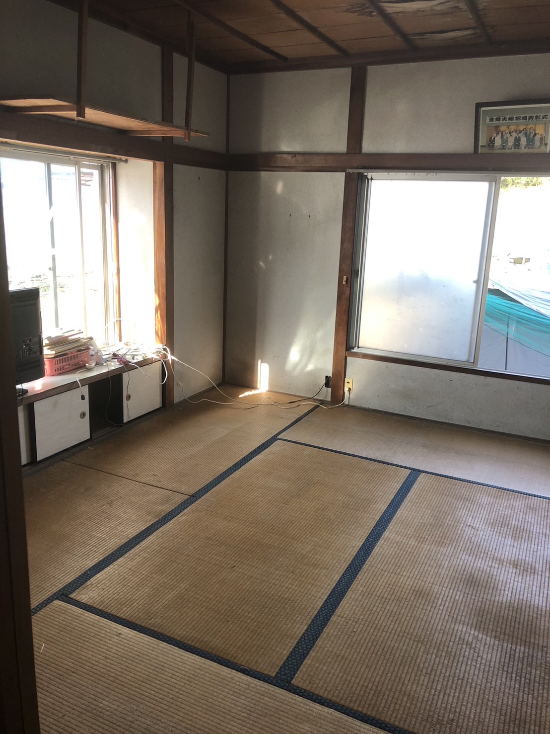 作業後の写真