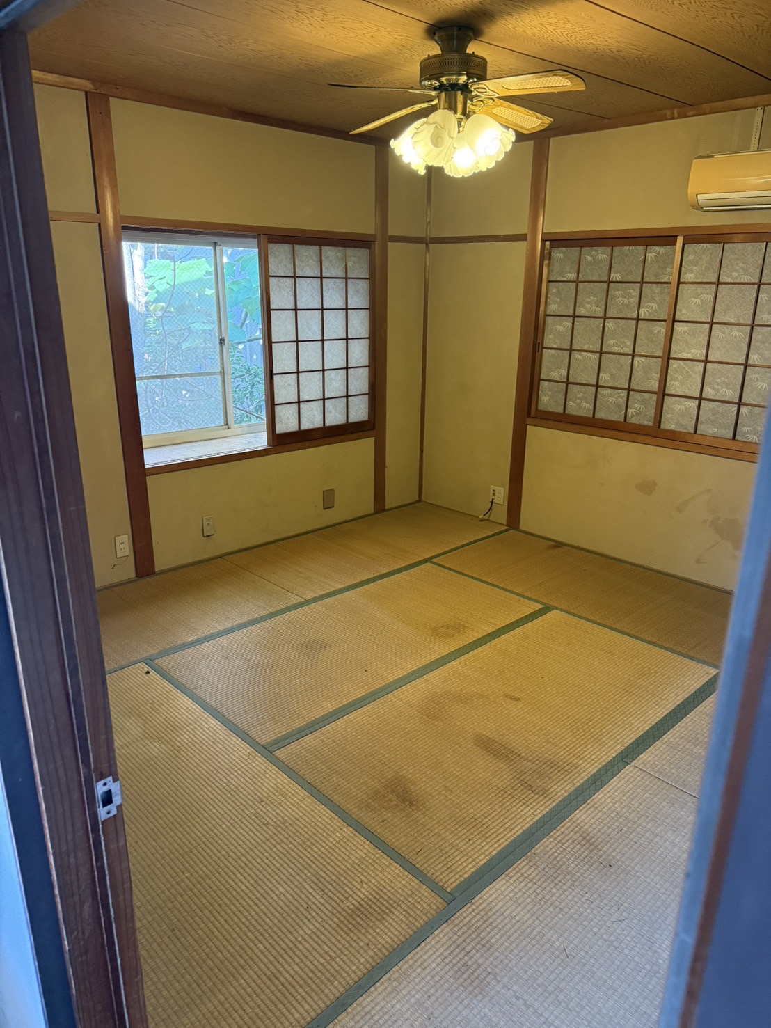 作業後の写真
