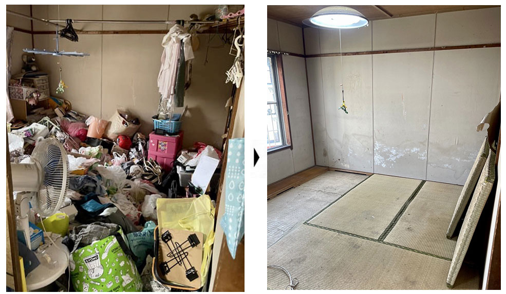 ご親族の方からのゴミ屋敷の全回収ご依頼
