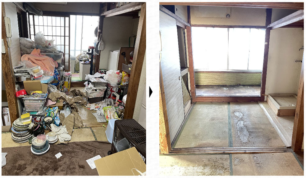 不用品回収に伴い不動産売却のご依頼