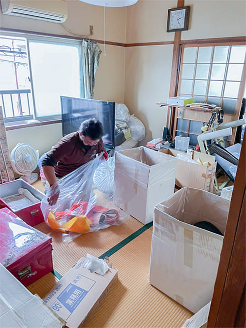 リサイクル回収の写真