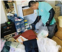 遺品整理の写真